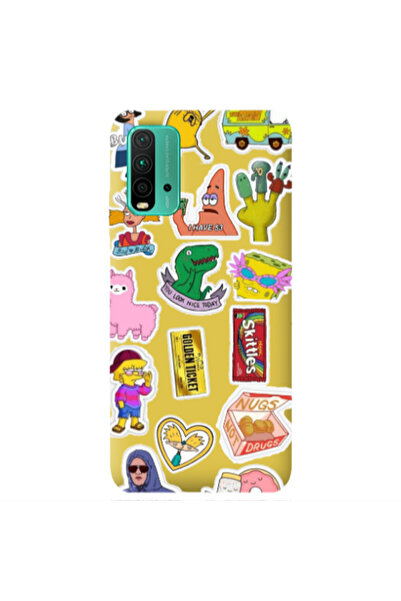 Other Xiaomi Poco M3 best cartoons Yellow Colored Silicone TPU Θήκη