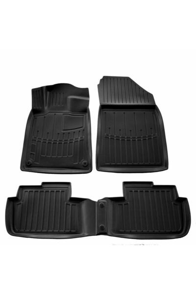 Umbrella Set de covorașe auto tip tavă, din cauciuc, pentru Peugeot 407 (2004...