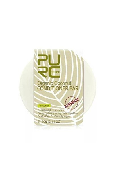 PURC بيورك بيور (Purc Organics) قالب بلسم بزيت جوز الهند العضوي للشعر الجاف و...