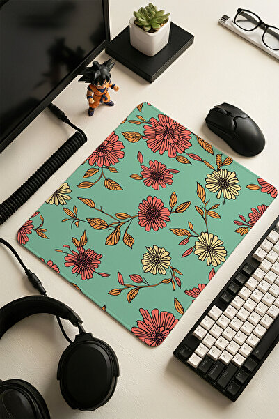 Charmbi Flower Garden Mouse Pad – 30X40 Large Gaming Mousepad, Non-Slip Base ...