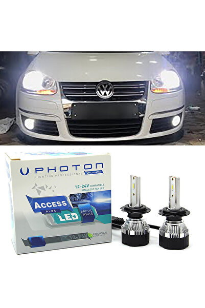 Photon Vw Jetta Mk5 Led Xenon Sis Farı Ampulü HB4 Access Yeni Seri Beyaz 2005...