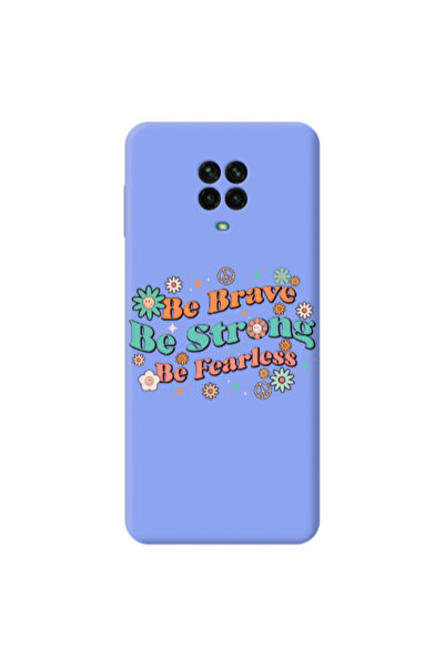 Other Xiaomi Redmi Note 9 Pro Be Brave Light Purple Colored Silicone TPU Θήκη