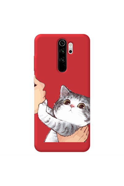 Other Xiaomi Redmi Note 8 Pro No Kiss Red Colored Silicone TPU Θήκη