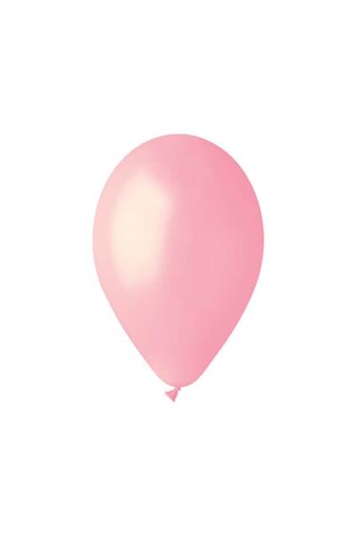 GE.MA.R srl - Italy Set de 100 baloane roz bubblegum, 30 cm, Gemar