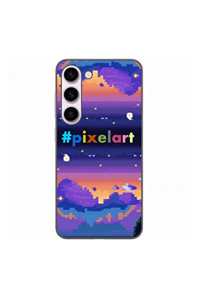 OEM Θήκη συμβατή με Samsung Galaxy S23 από σιλικόνη gel TPU με σχέδιο Pixel A...