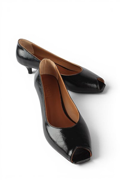 luuq shoes Jerry Genuine Leather Open Toe Heeled Shoes
