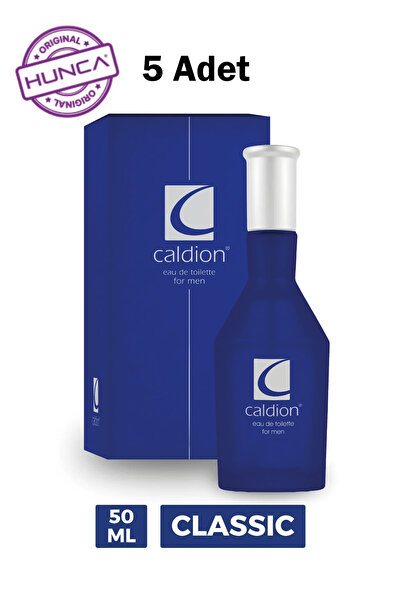 Caldion Classic Erkek Parfüm EDT 50 ml 5 Adet