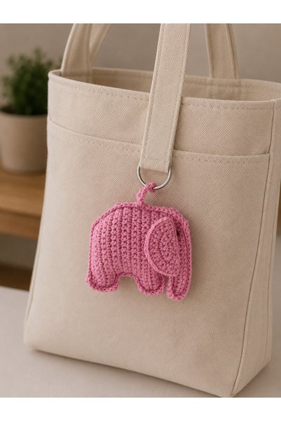 FLY LIFE Hand-Knitted Amigurumi Keychain / Bag Charm
