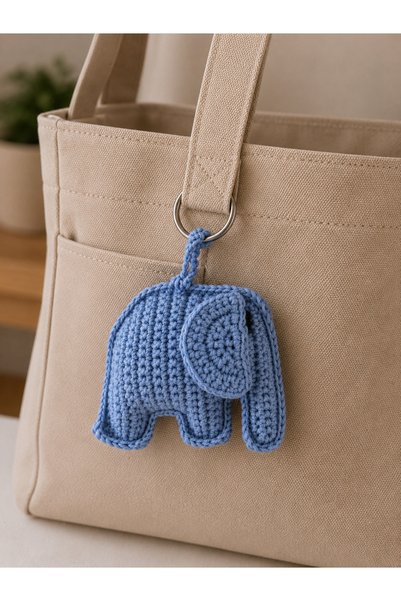 FLY LIFE Hand-Knitted Amigurumi Keychain / Bag Charm