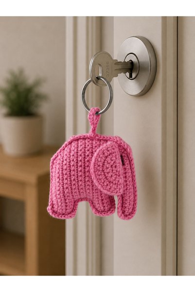 FLY LIFE Hand-Knitted Amigurumi Keychain / Bag Charm