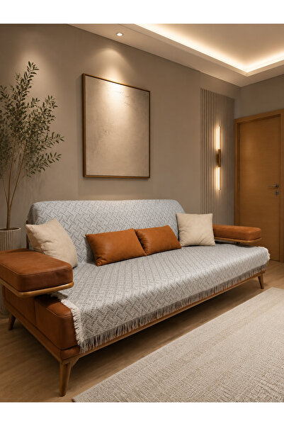 Rain Home Collection Koltuk Örtüsü 175 x 220 Gri