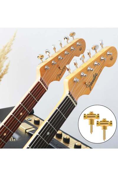 Arabest Guitar Roller String Retainers,2-Piece Set,Heavy-Duty Metal,Precision...