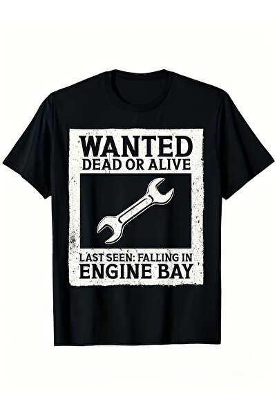 212Wear Men's Pure Cotton T-shirt, Featuring a Fun Wrench Lost Engine Compart...