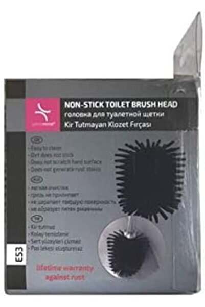 Yıldızan Atu Shop M-E53 Ø85 mm Spare Silicone Toilet Brush - Black 511005