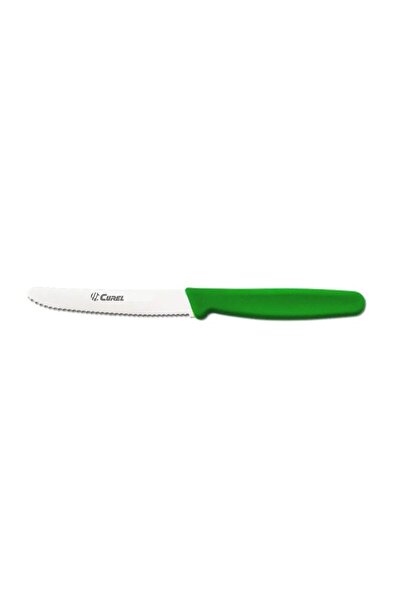 Curel Cutit pentru friptura, otel inoxidabil, verde, Practice -