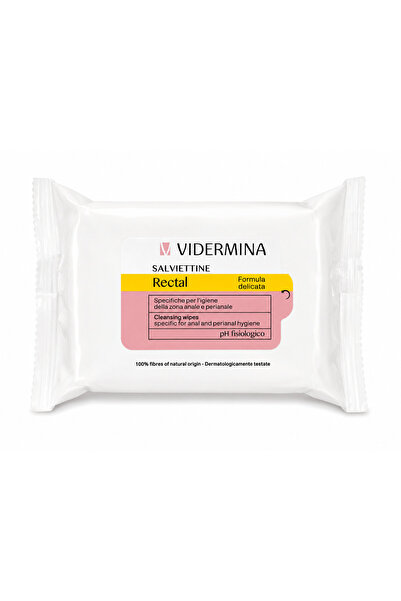 Epsilon Health Vidermina Rectal Cleansing Wipes 15τμχ