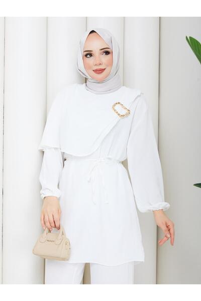 exxitcollection Women's Hijab Suit - Hijab Top and Bottom Set - Hijab Shirt a...