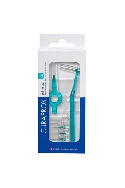 Curaprox CURSPROX CPS 06 Prime Plus Handy Μεσοδόντια Βουτρσάκια Τιρκουάζ Χρώμ...