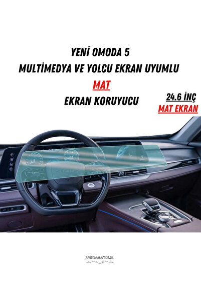 UniqAnatolia واقي شاشة متوافق مع شاشات الوسائط المتعددة وشاشات الركاب من نوع ...