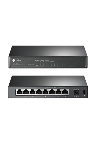 TP-LINK Επιτραπέζιος Διακόπτης TL-SF1008P 8 Θυρών, με 4 θύρες POE, Έκδοση. 6.0