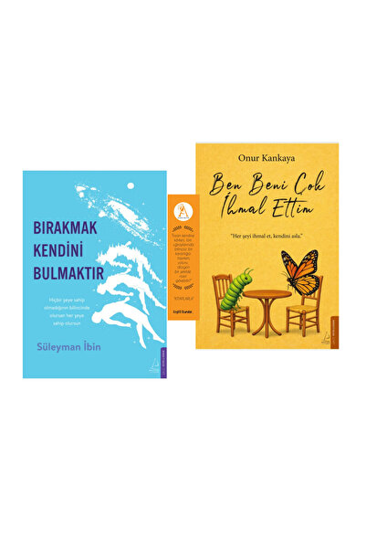 Destek Yayınları Bırakmak Kendini Bulmaktır/Ben Beni Çok İhmal Ettim/2Kitap Set