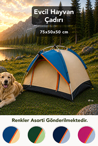 Fischer Evcil Hayvan Çadırı - Kedi Köpek Evcil Hayvan Asorti Bahce Kamp Çadır...