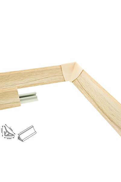 KYCT Profil etansare blat bucatarie 23 x 23 mm Stejar Bardolino 1,5 m