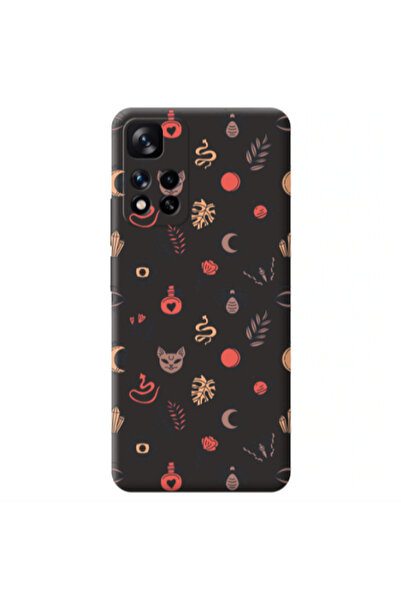 Other Xiaomi Redmi Note 11 Pro 5G Magic potion Black Colored Silicone TPU Θήκη