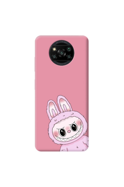 Other Xiaomi Poco X3 Pro Labubu 6 Pink Colored Silicone TPU Θήκη