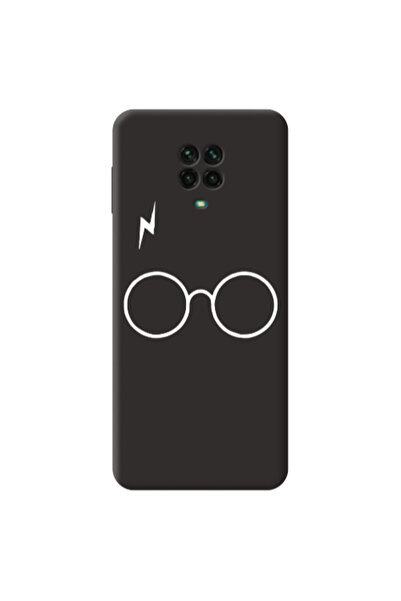 Other Xiaomi Redmi Note 9 Pro glasses Black Colored Silicone TPU Θήκη