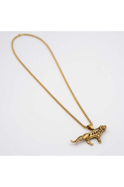 Rüzgar Alaz Golden Tiger Necklace