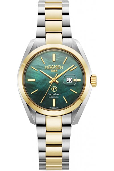 Roamer Ceas de damă 996990 47 70 20 — verde, clasic, pentru cupluri.