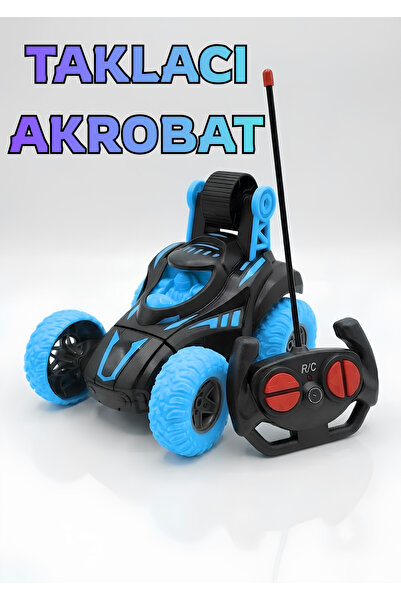 Boratila Toys Uzaktan Kumandalı Şarjli Full Fonksiyon Takla Atan Amuda Kalkan...