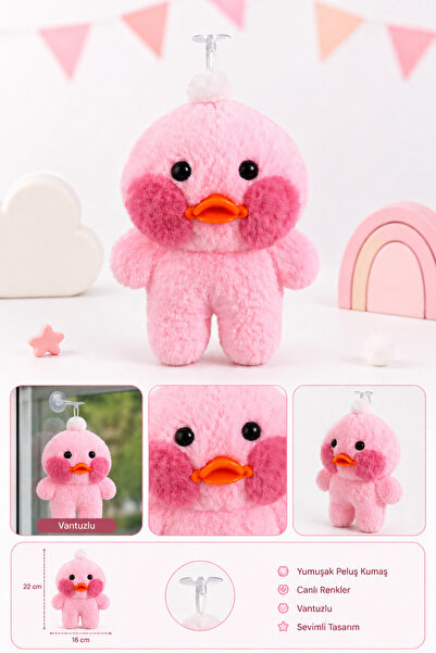 Generic Brand Lalafan White Plush Duck Toy 22 cm Soft Cute Hanging Plush Doll...