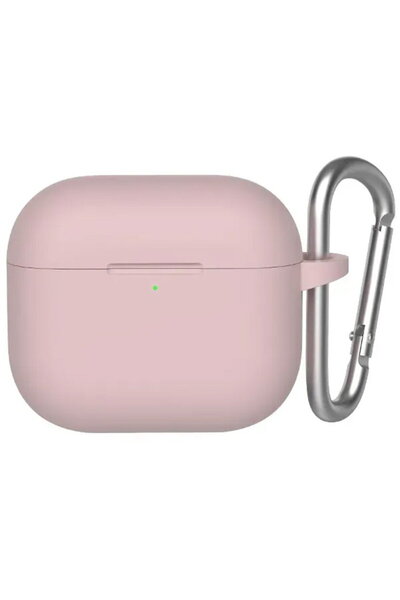 BLUEO Husa pentru AirPods 4 - Liquid Silicone - Sand Pink