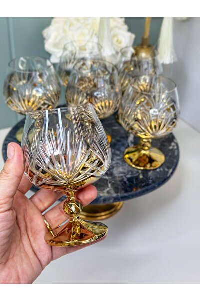 cicizuccaciye Luxury 6 Lı Tasarım Su & Meşrubat Bardağı