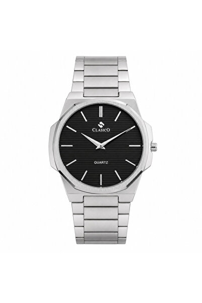 Clasico Aura Men's Premium Slim Quartz Watch - Stainless Steel Strap, Ultra-T...
