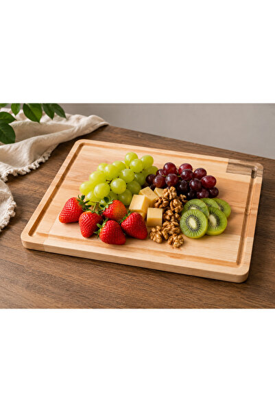 Sekiz Wood Craft Sunum tabağı servis tahtası 33×23