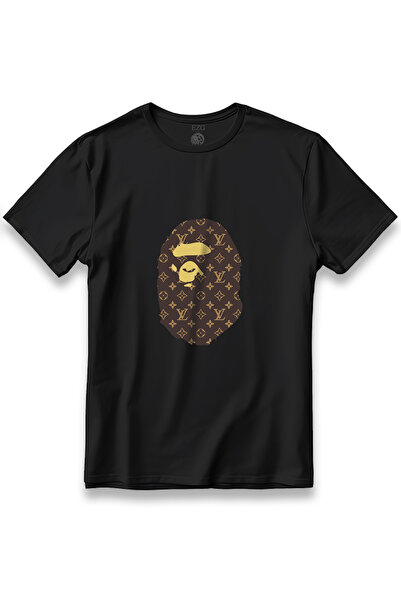 EZG Business Μπλουζάκι Bathing Ape Luis με στάμπα, Unisex, 100% βαμβάκι, με χ...
