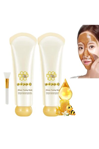 Arabest 2-Piece Honey Peel Mask,Blackhead Control & Deep Cleansing Face Mask,...