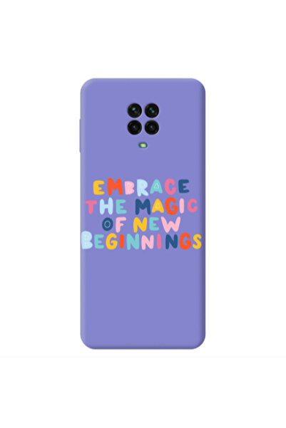 Other Xiaomi Redmi Note 9 Pro Embrace Purple Colored Silicone TPU Θήκη