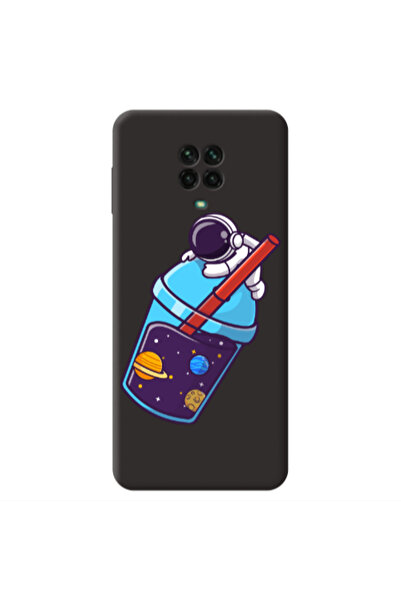 Other Xiaomi Redmi Note 9 Pro Longing in space Black Colored Silicone TPU Θήκη