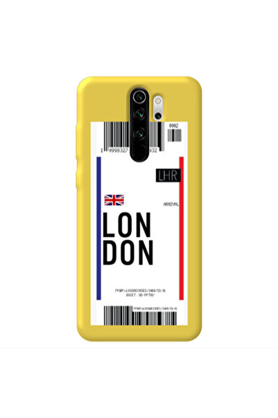 Other Xiaomi Redmi Note 8 Pro London Arrival Yellow Colored Silicone TPU Θήκη