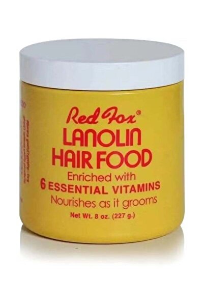 Gerenic Red Fox Hair-Food Lanolin Hair Cream Plastic 227 gm