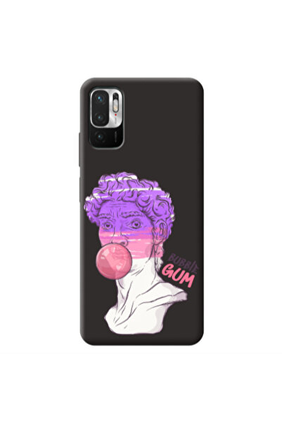 Other Xiaomi Redmi Note 10 Pro 5G Pin Bubble Black Colored Silicone TPU Θήκη