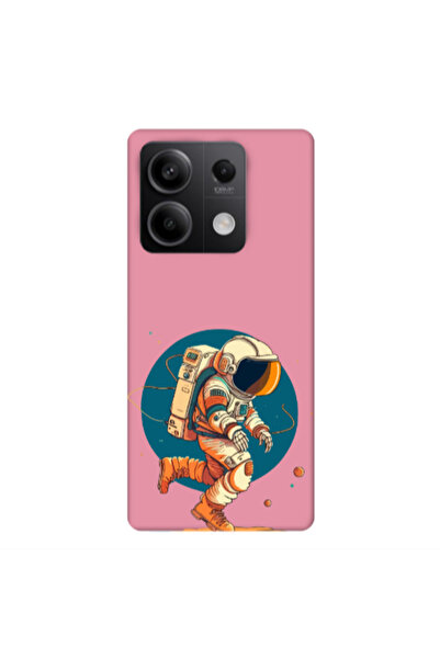 Other Xiaomi Redmi Note 13 5G Run Space Pink Colored Silicone TPU Θήκη