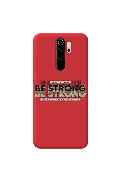 Other Xiaomi Redmi Note 8 Pro Positivemind Red Colored Silicone TPU Θήκη