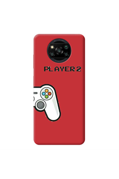 Other Xiaomi Poco X3 /X3 Pro Player 2 Red Colored Silicone TPU Θήκη