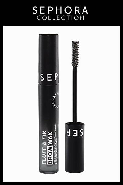 SEPHORA COLLECTION شمع تثبيت الحواجب الشفاف 6 مل، تأثير تدوم 12 ساعة، مصفف ال...