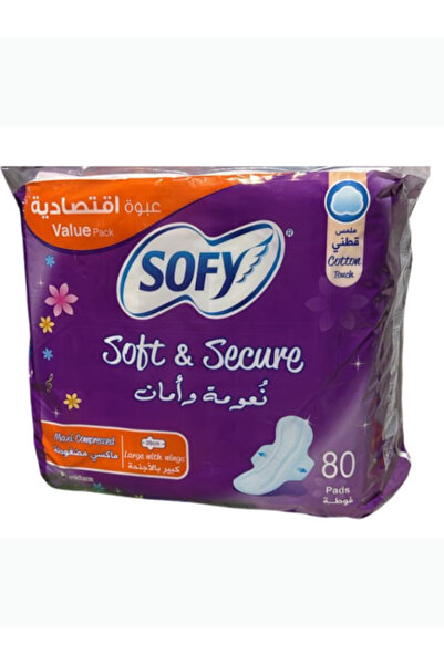 sofy Soft Secure Maxi Compressed Large 2*80 Pads